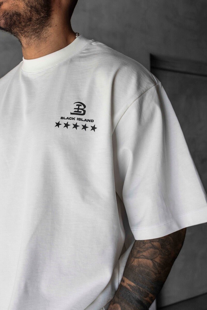 Boxing Printed White T-shirt 1895