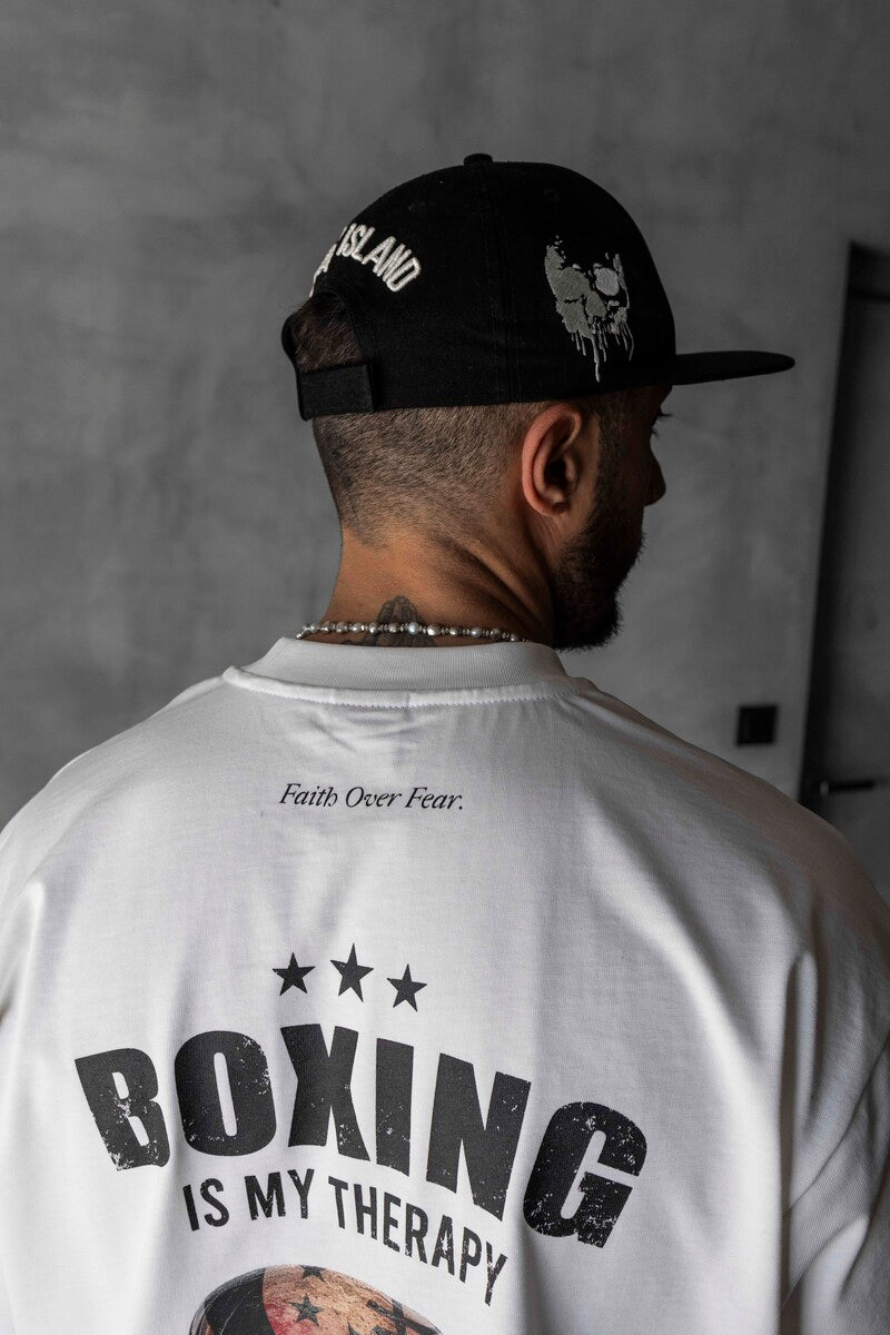 Boxing Printed White T-shirt 1895