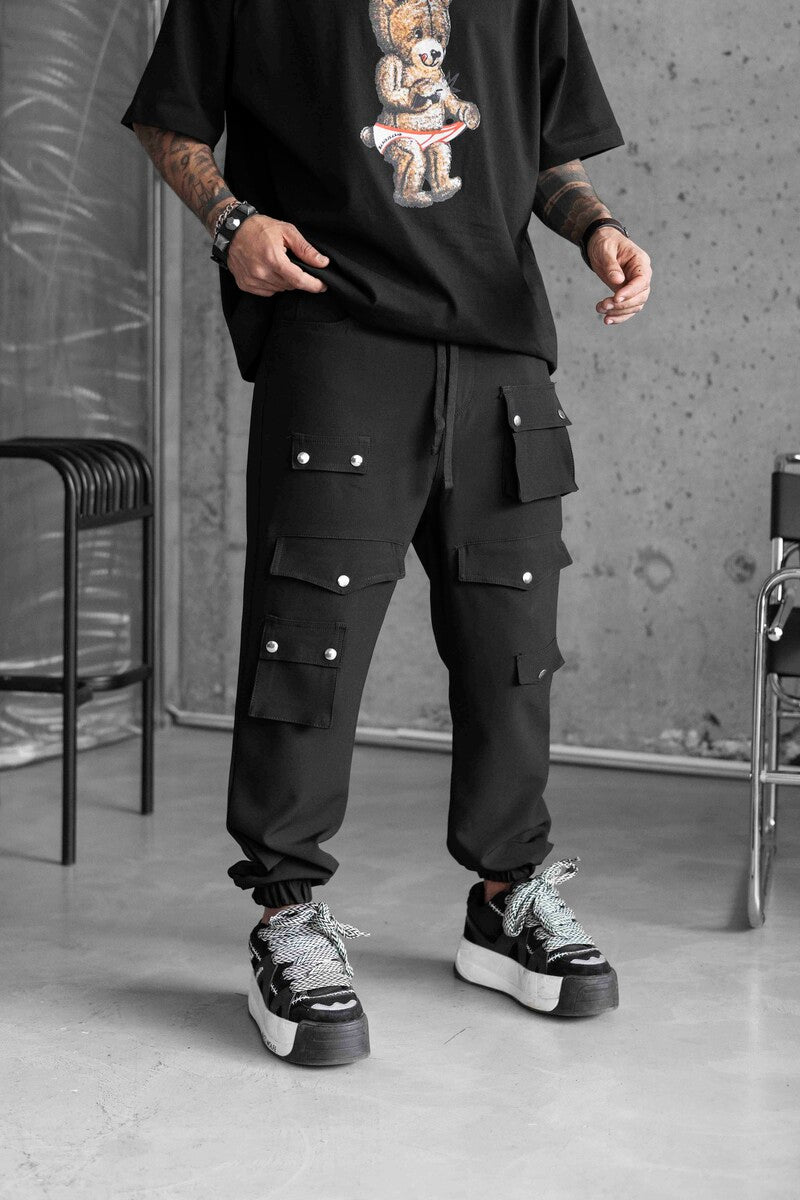 Combat Jogger Pants Black 16174