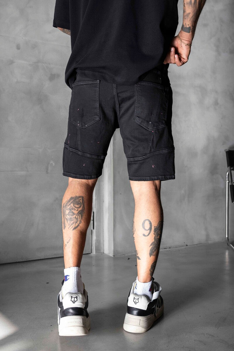 Denim Short Black 16282