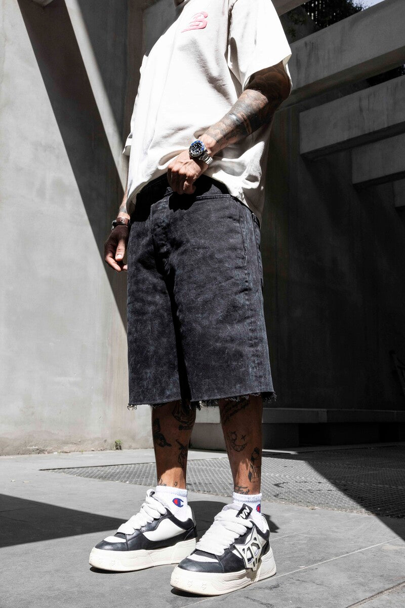 Denim Short Black 16875