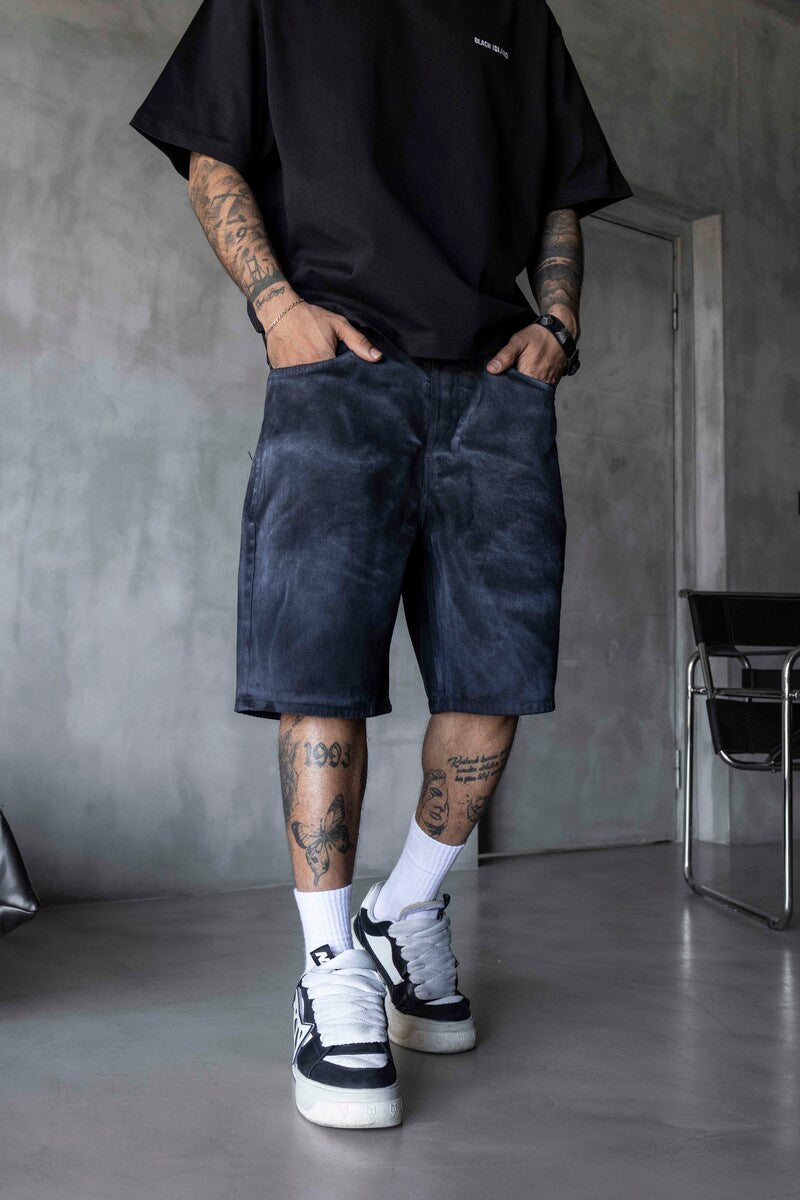 Denim Short Black 17207