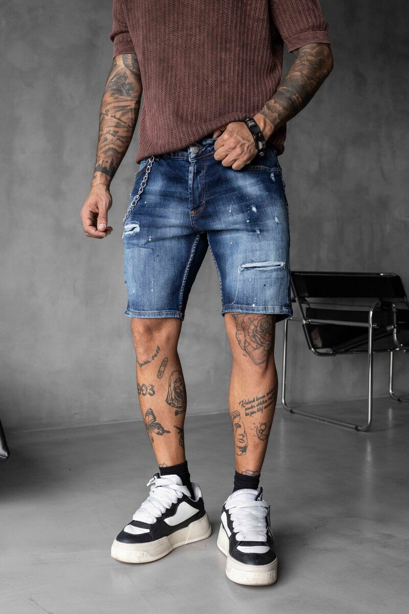 Denim Short Blue 16231