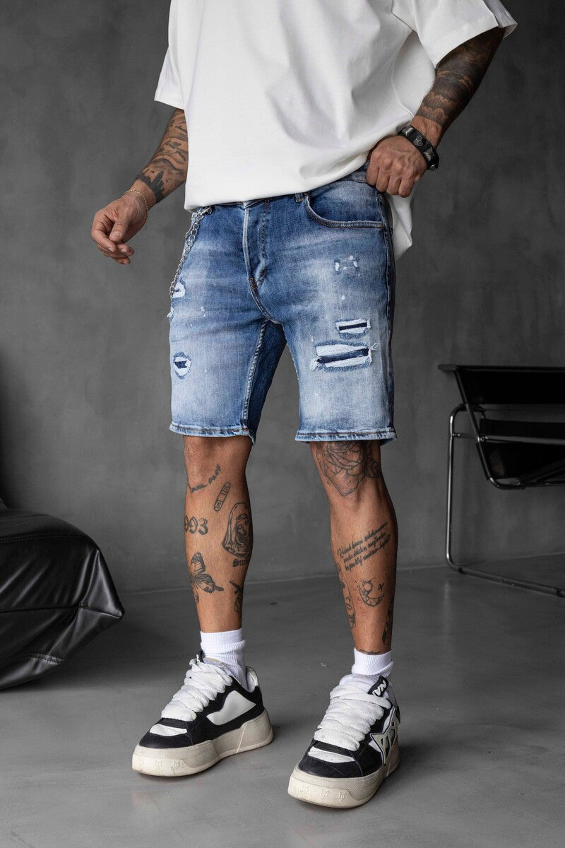 DENIM SHORT BLUE 16235