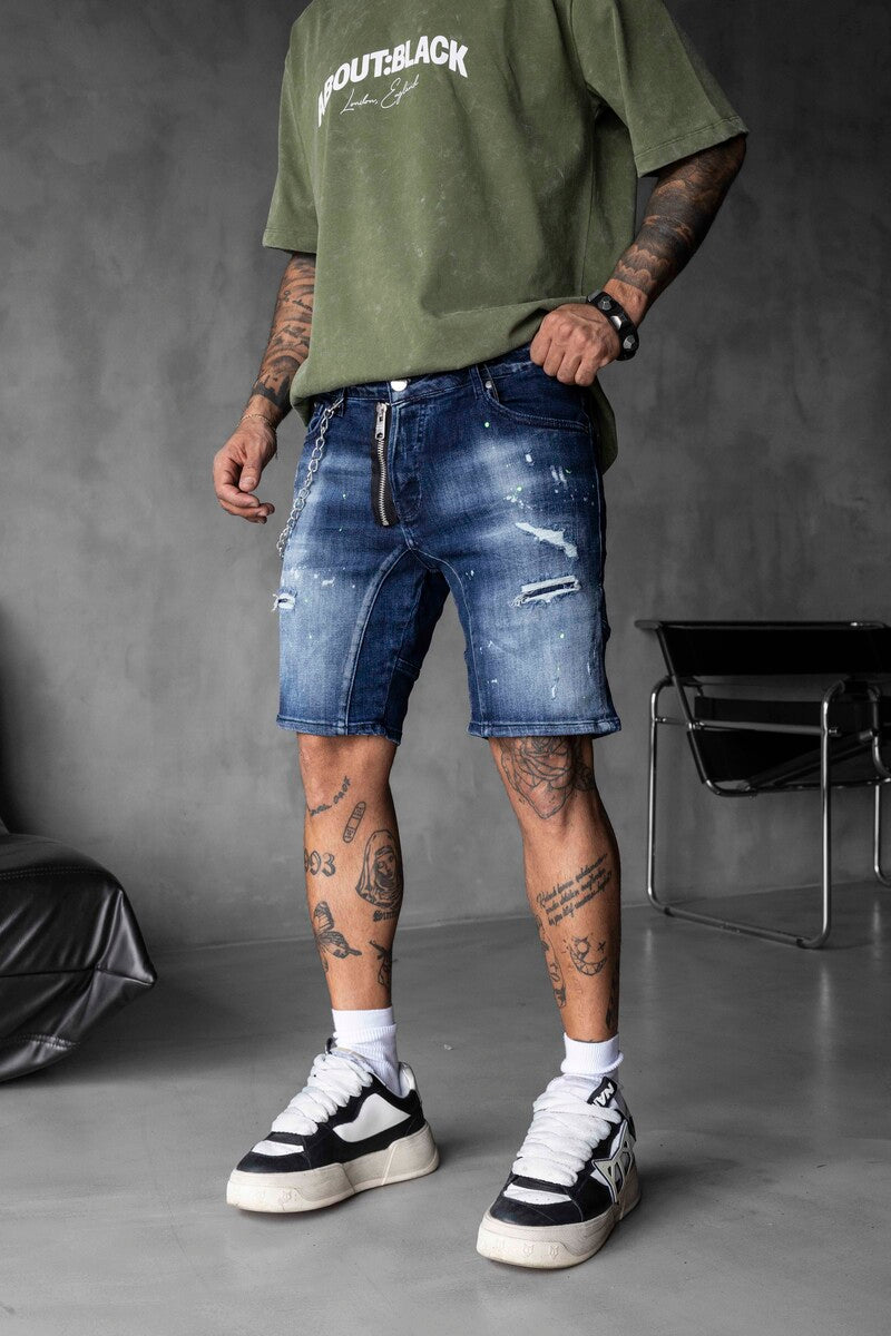 DENIM SHORT BLUE 16263