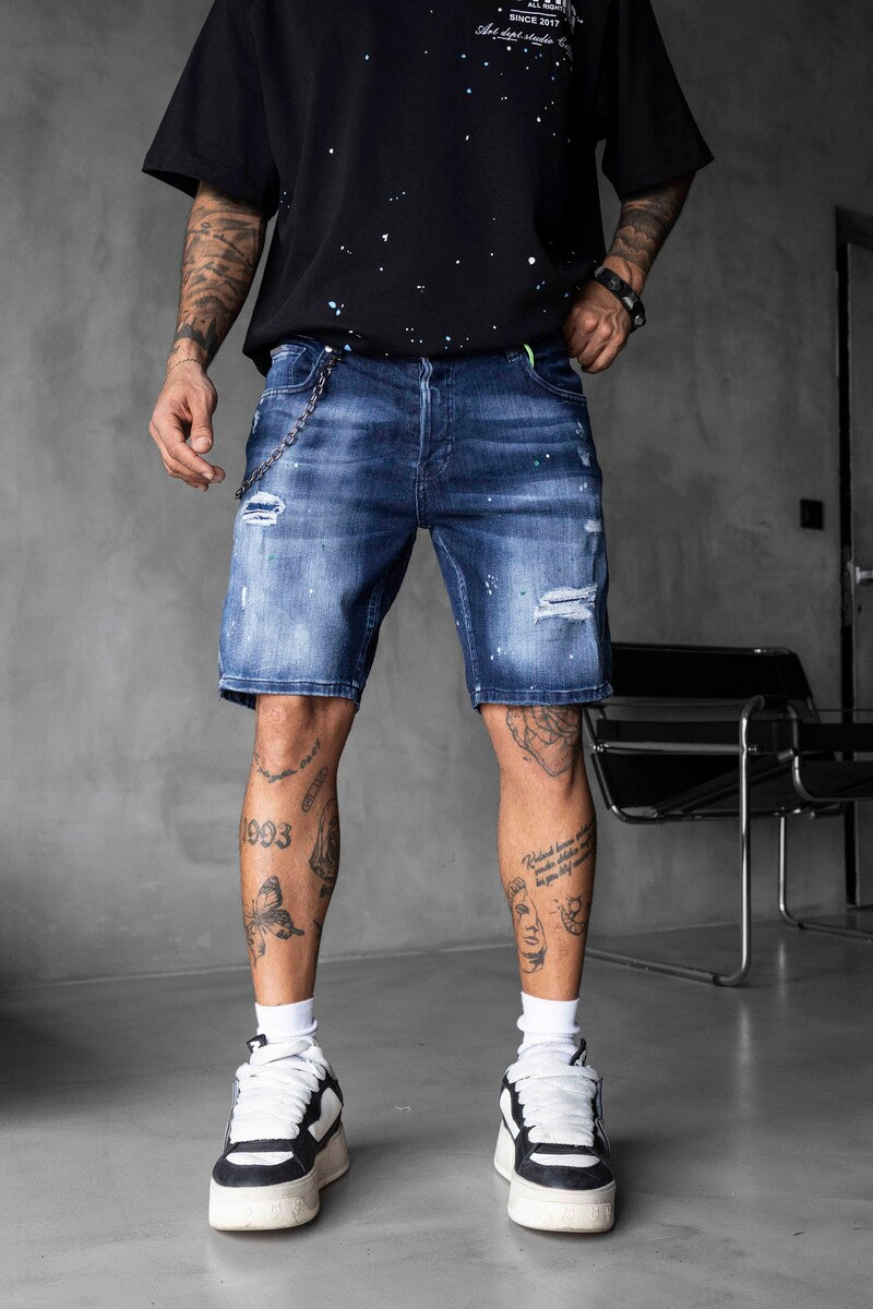 DENIM SHORT BLUE 16269