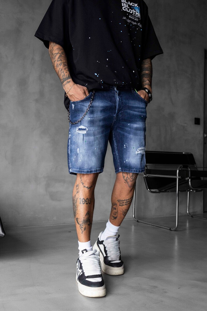 DENIM SHORT BLUE 16269