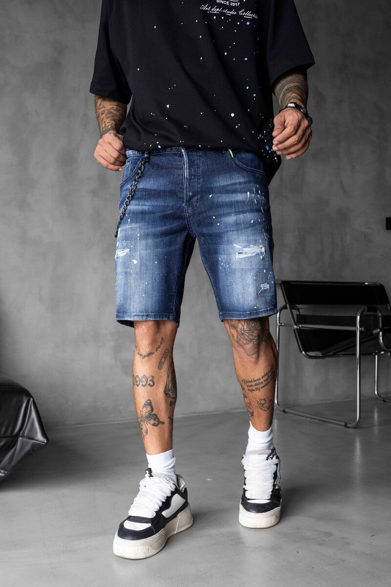 DENIM SHORT BLUE 16270