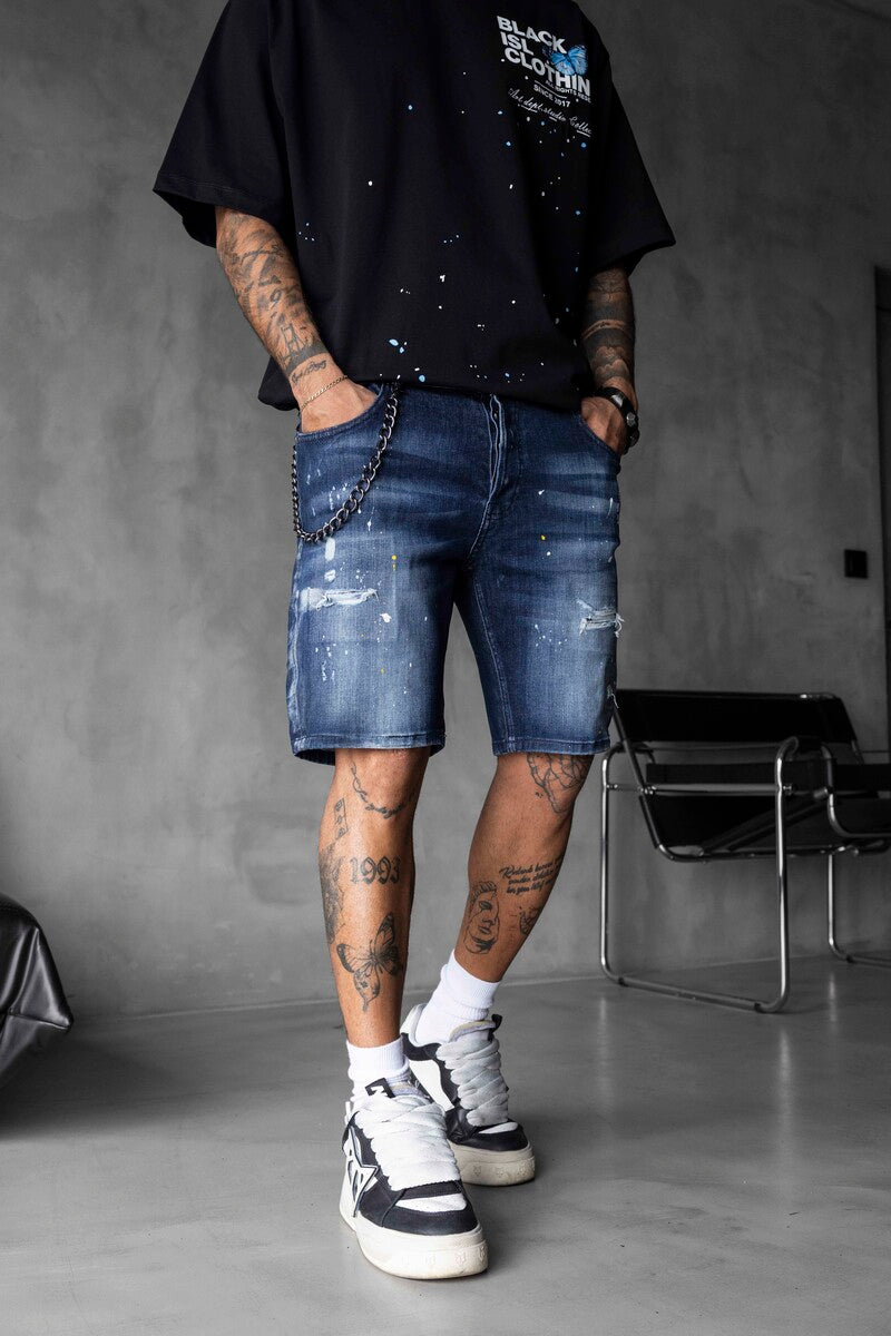 DENIM SHORT BLUE 16270