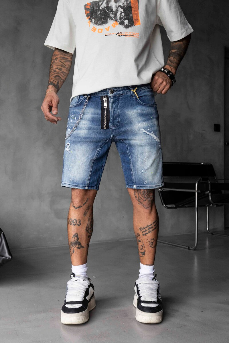 DENIM SHORT BLUE 16299