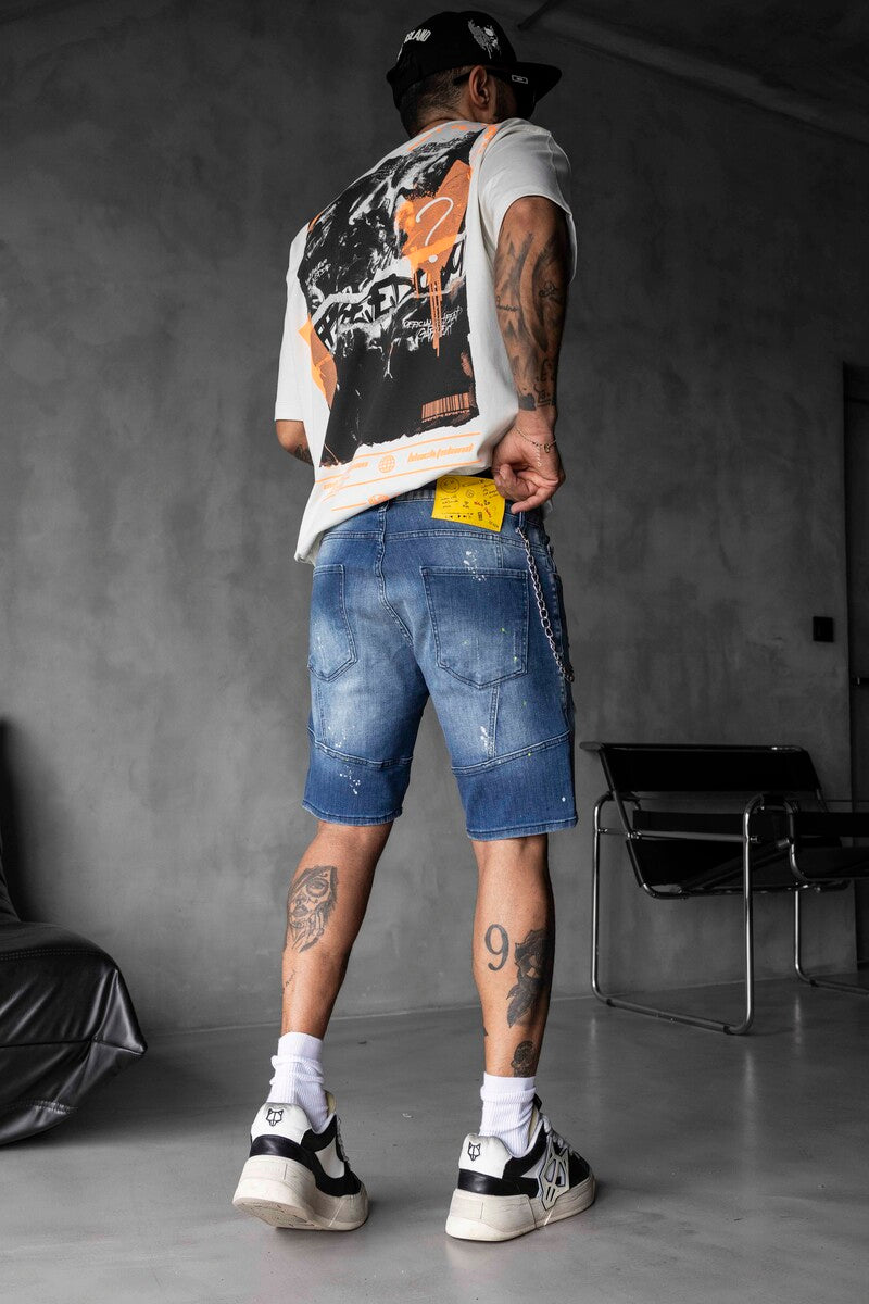 DENIM SHORT BLUE 16299