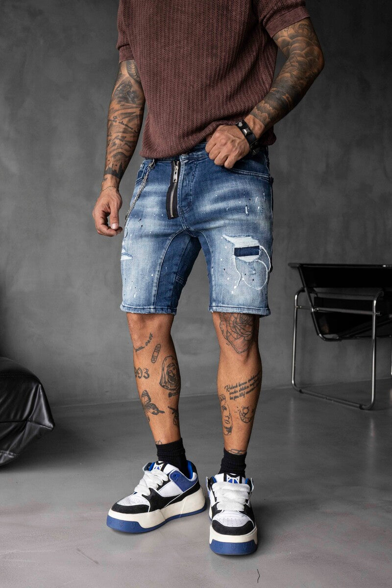 DENIM SHORT BLUE 16336