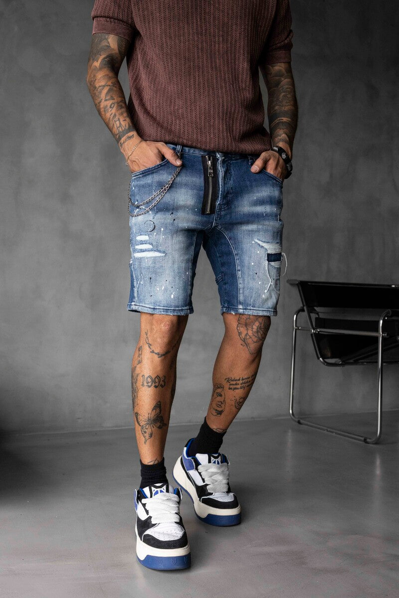 DENIM SHORT BLUE 16336