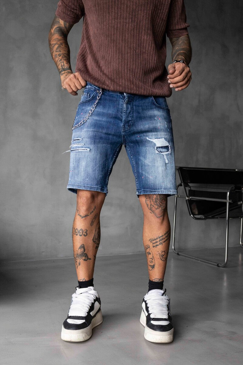 DENIM SHORT BLUE 16338