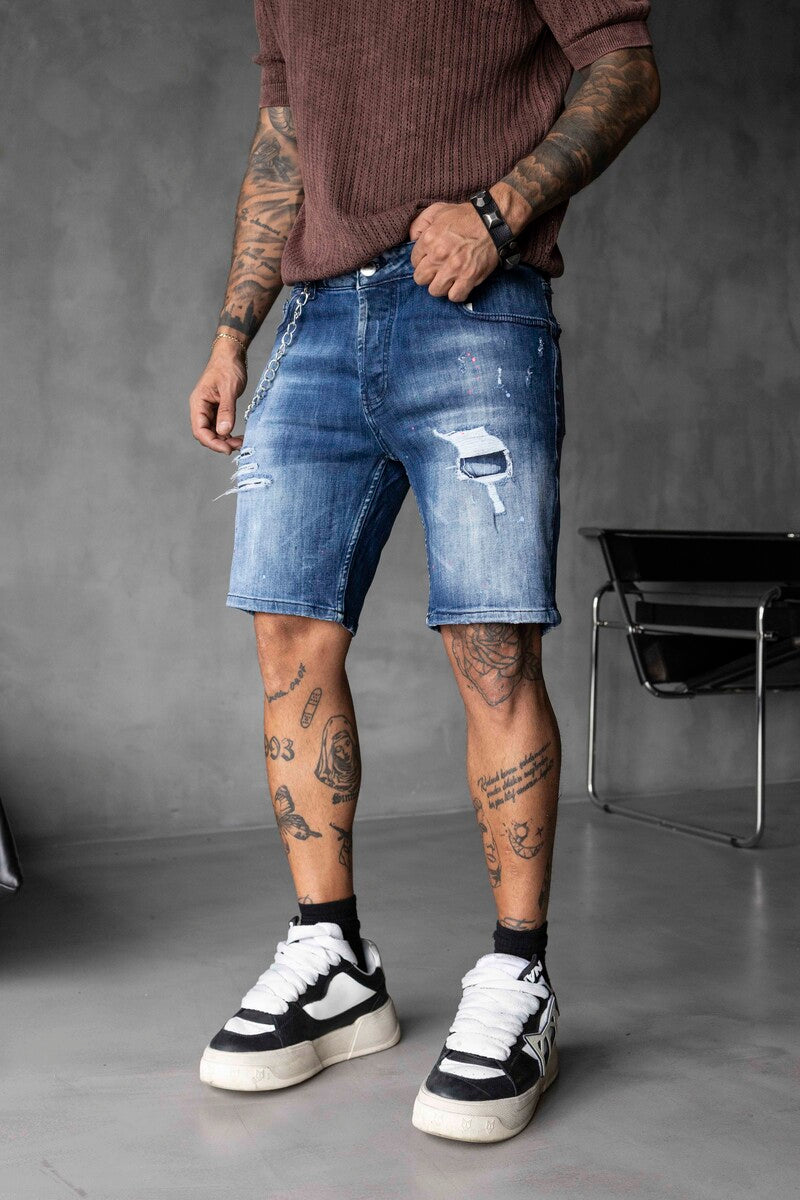 DENIM SHORT BLUE 16338