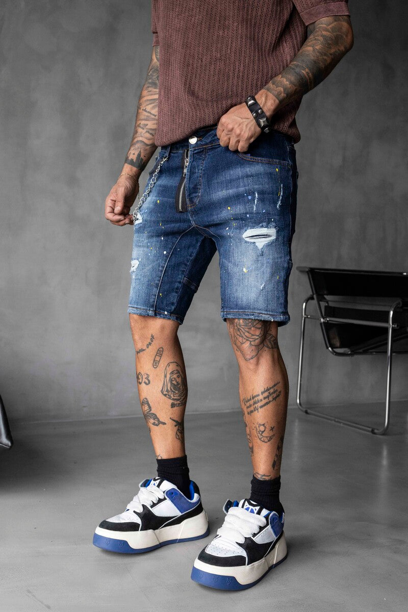 DENIM SHORT BLUE 16346