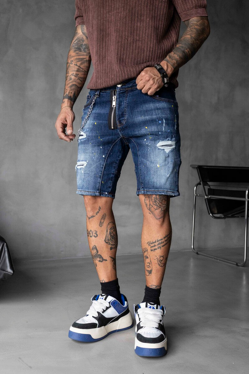 DENIM SHORT BLUE 16346