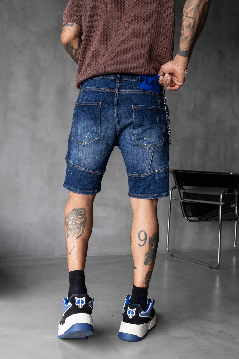 DENIM SHORT BLUE 16346