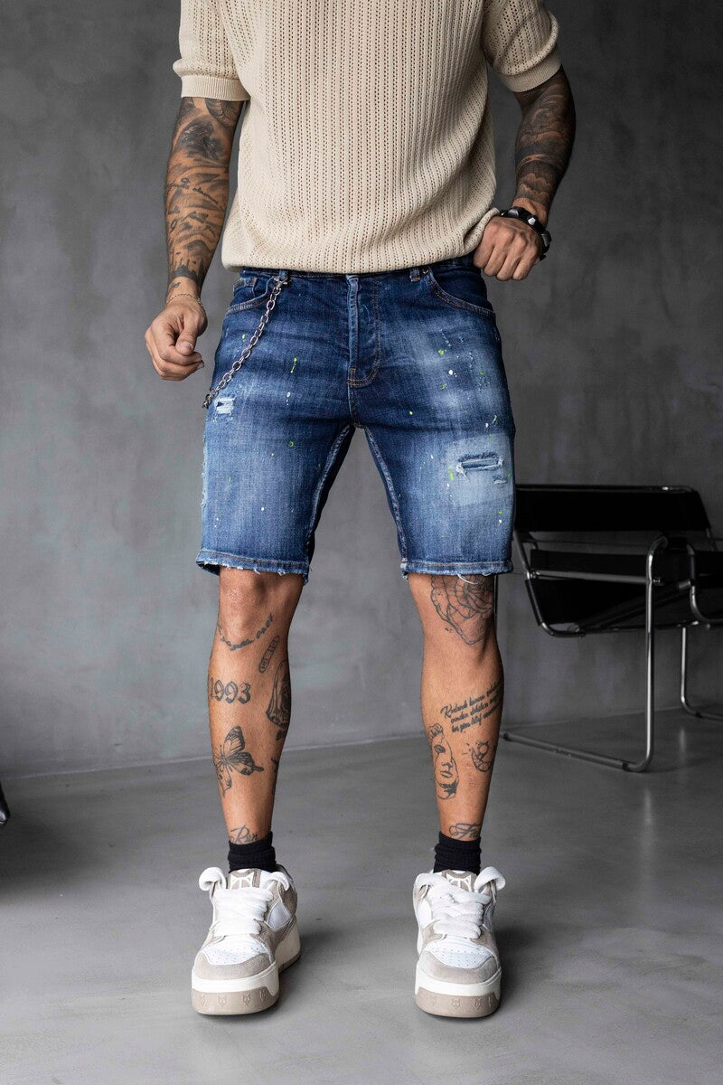 DENIM SHORT BLUE 16350