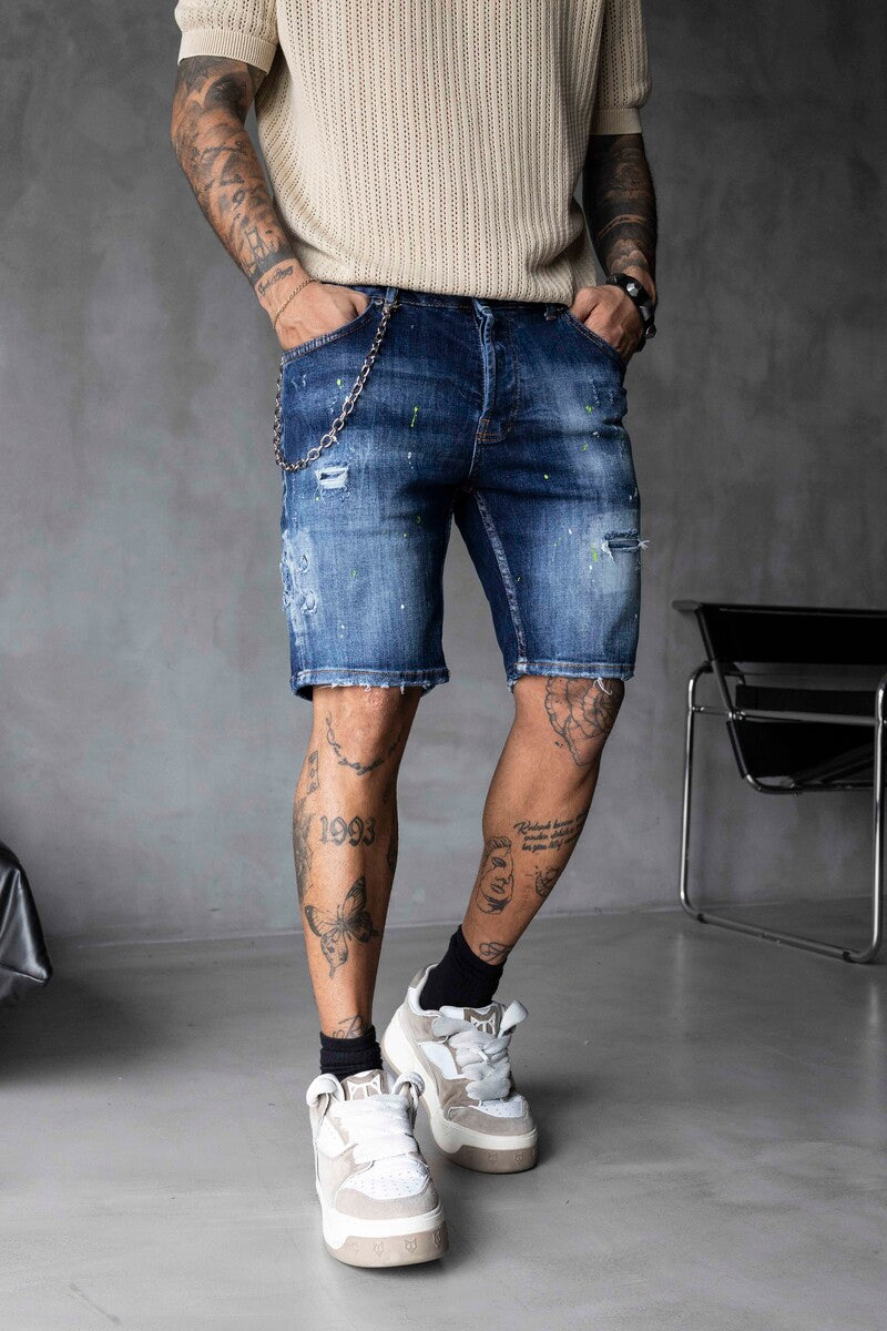 DENIM SHORT BLUE 16350