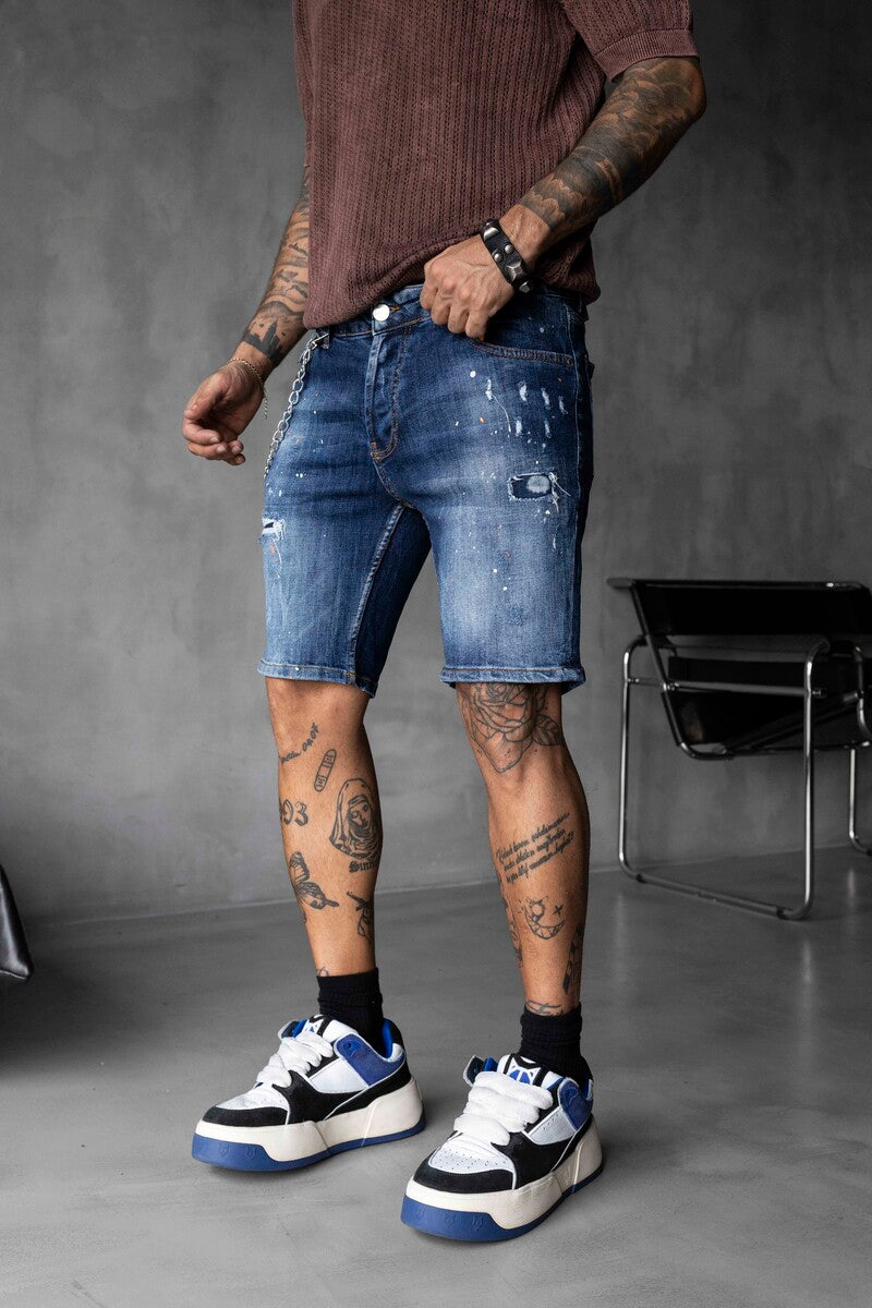 DENIM SHORT BLUE 16352