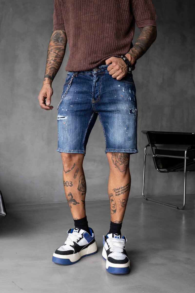 DENIM SHORT BLUE 16352