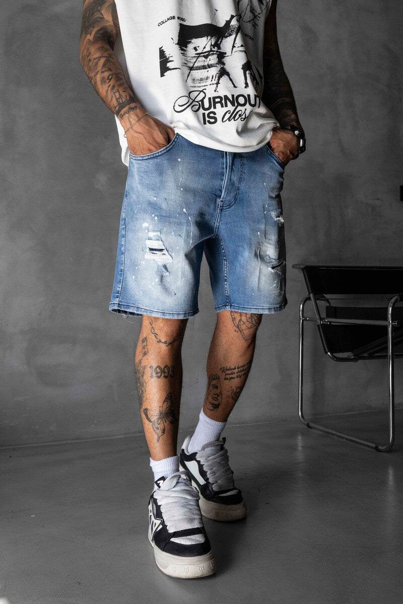 Denim Short Blue 17175