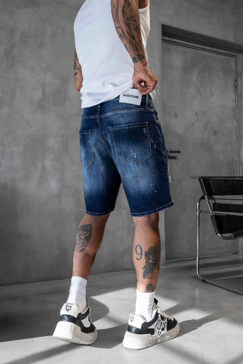 DENIM SHORT BLUE 17223