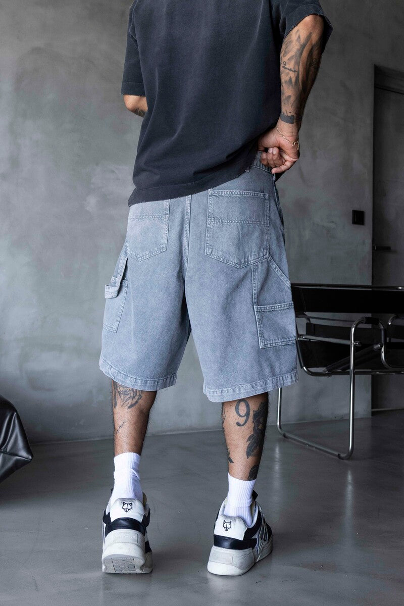 Denim Short Gray 17255