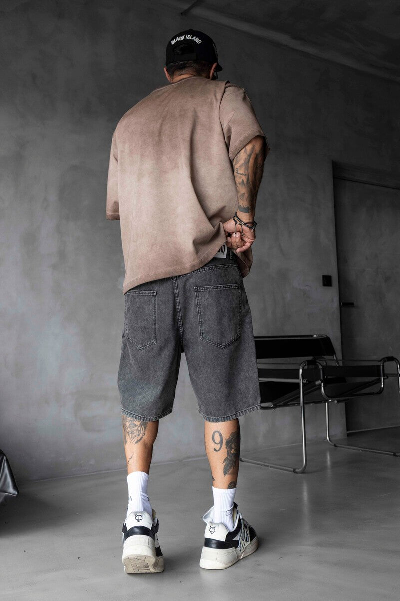 Denim Short Gray 16840