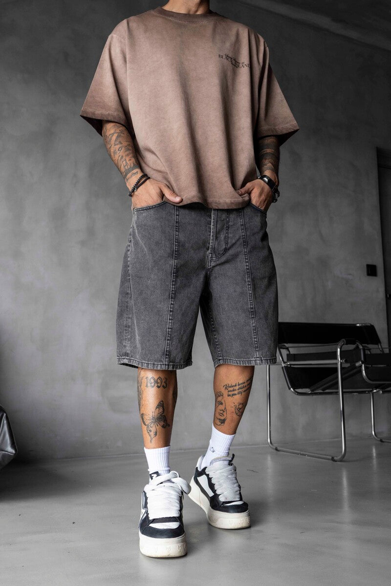 Denim Short Gray 16840