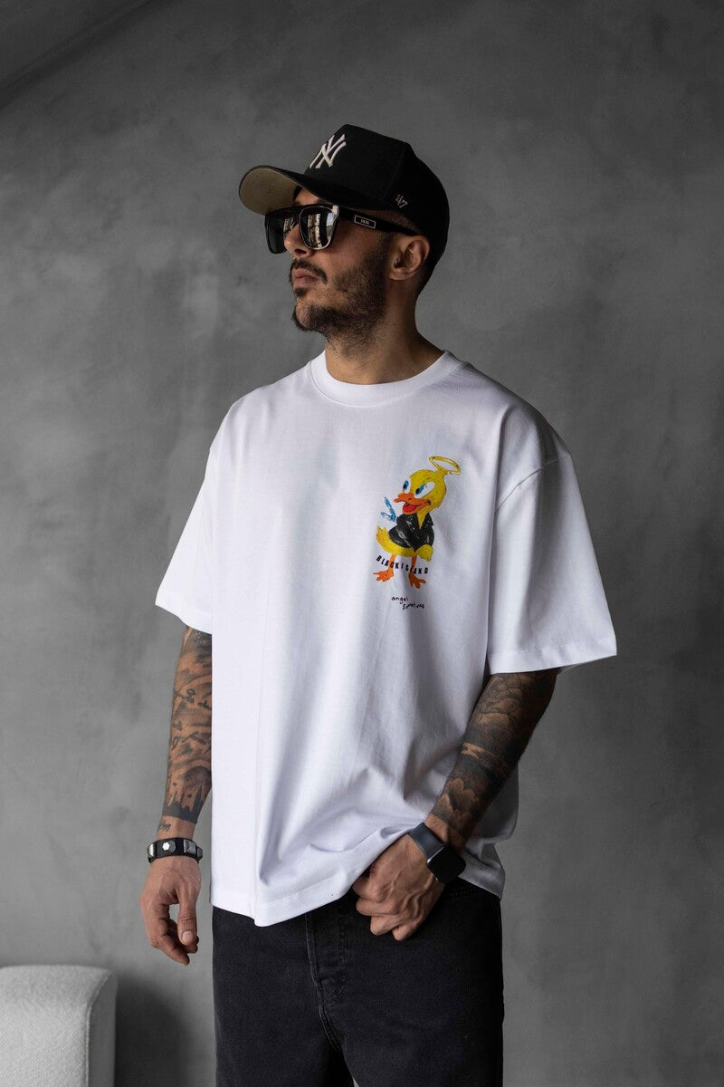 DUCK PRINTED T-SHIRT WHITE 1755