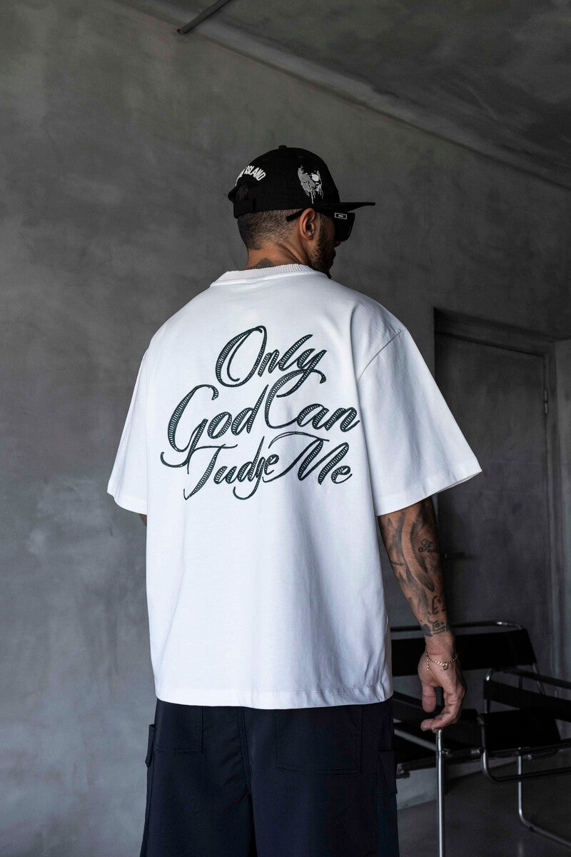 Embroidered T-shirt White 1900