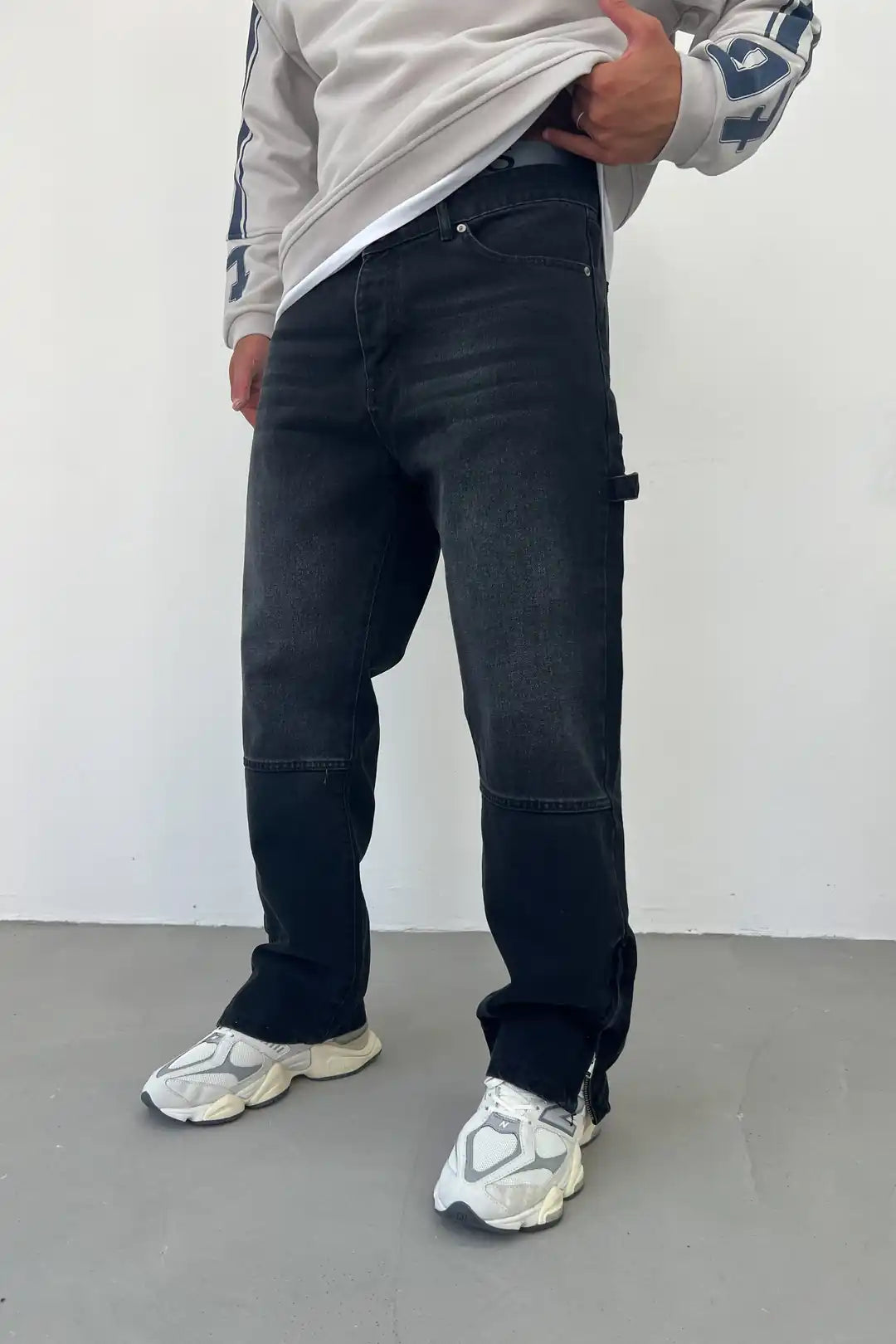 Utility Panel Denim – Modern Retro Workwear Style