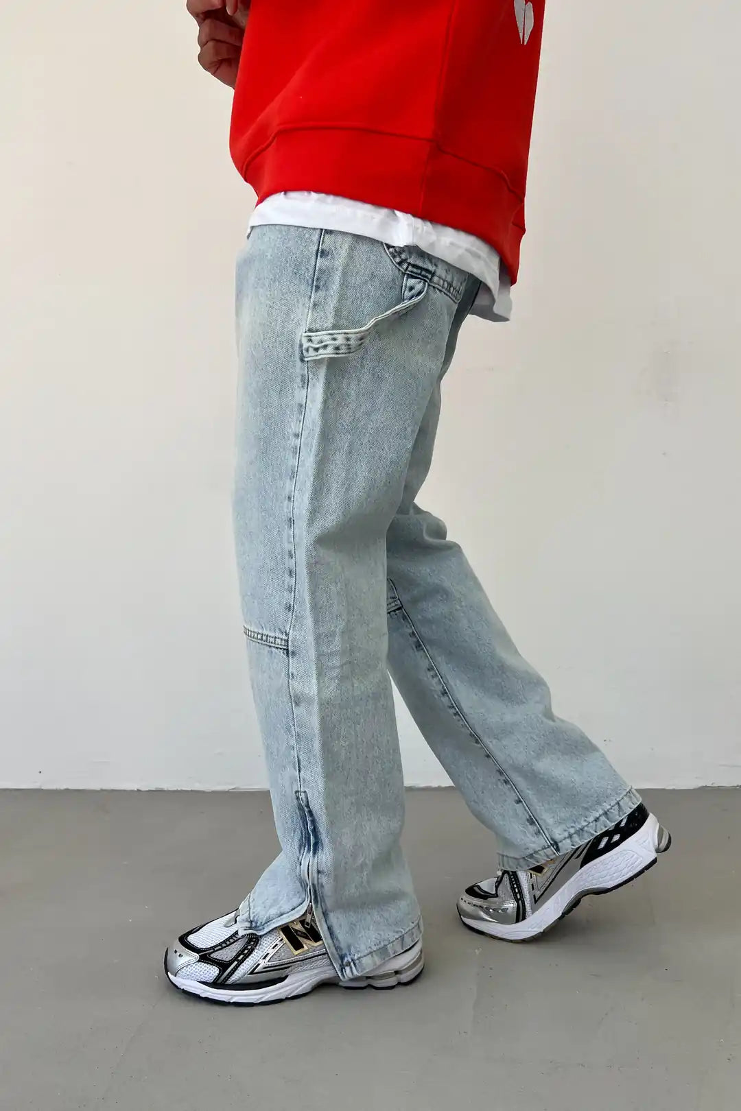 Utility Panel Denim – Modern Retro Workwear Style