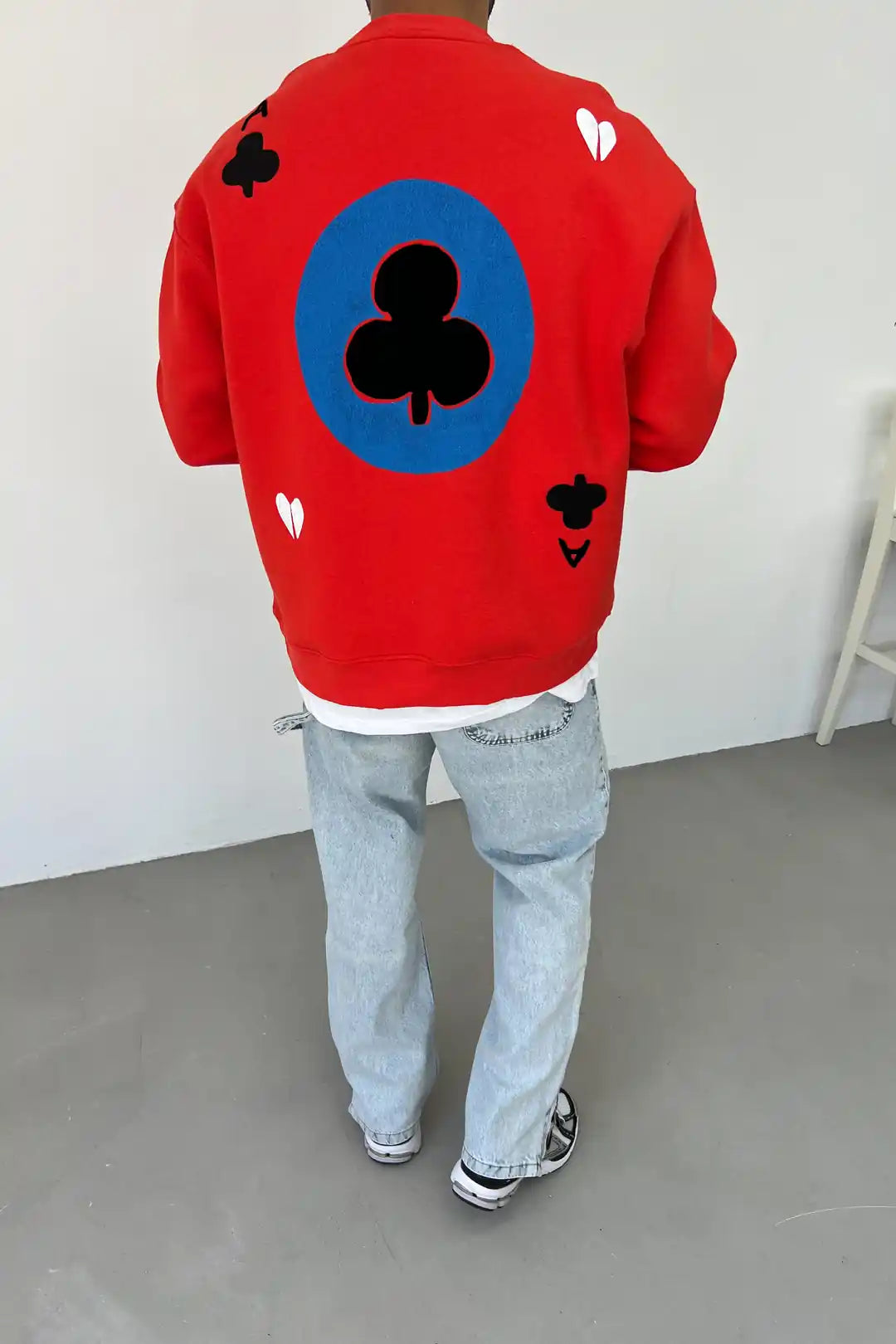 Ace Club Graphic Sweatshirt – Bold Retro Street Style