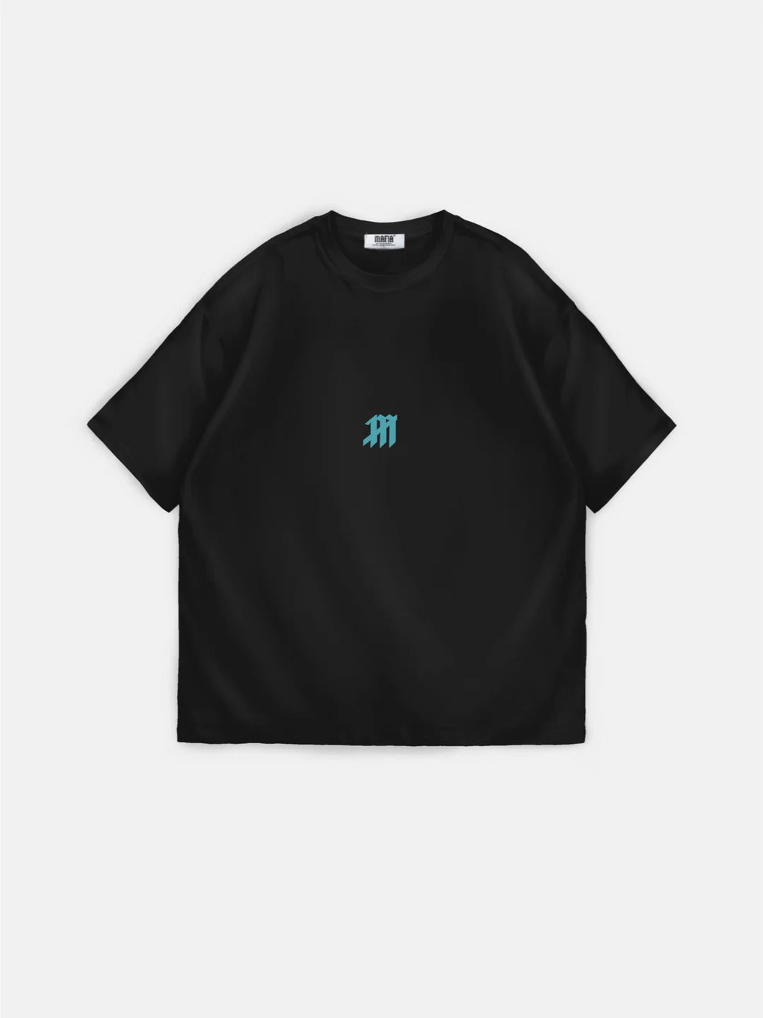 Oversize Mouse T-shirt - Black and Blue