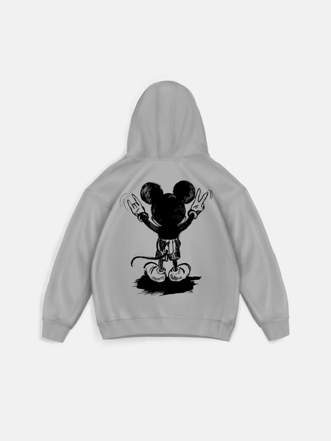 Oversize Mouse Hoodie - Grey
