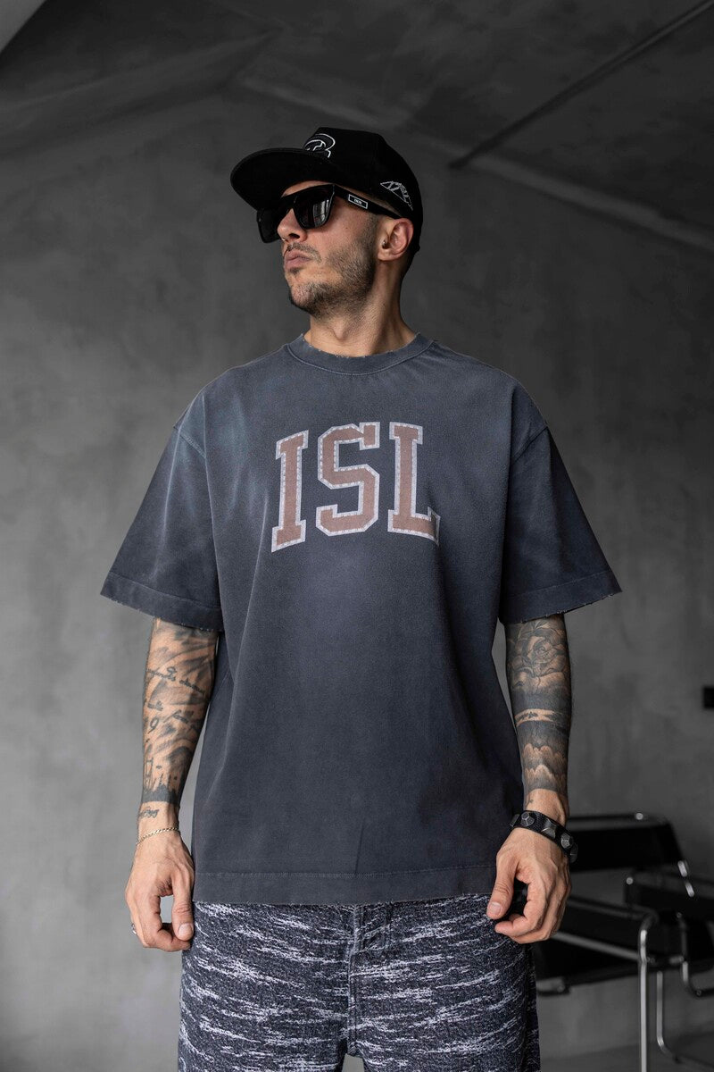 ISL PRINTED WASHED T-SHIRT ANTRA 1807