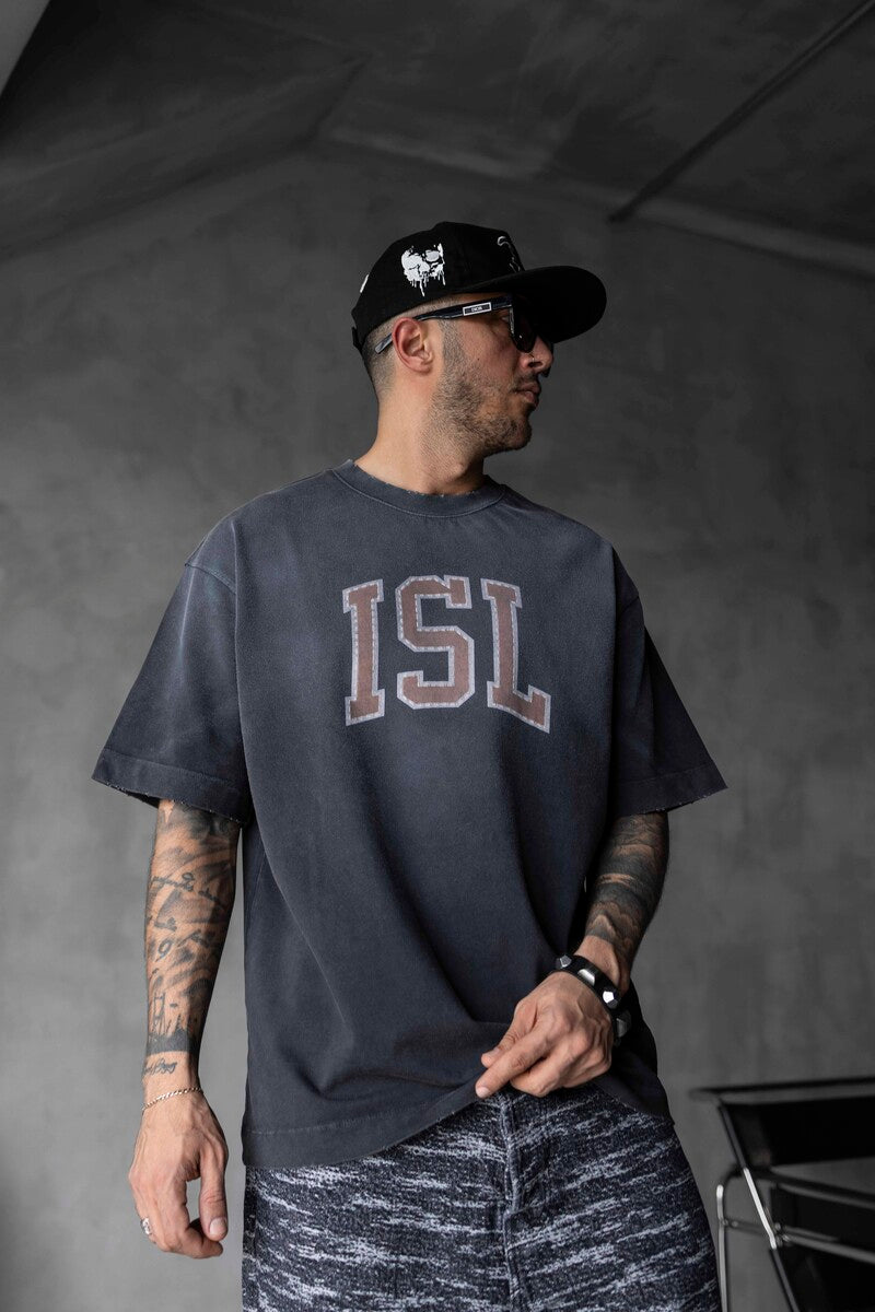 ISL PRINTED WASHED T-SHIRT ANTRA 1807