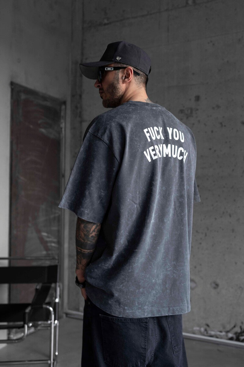 LIFE IS GOOD PRINTED WASHED T-SHIRT ANTRA 1705