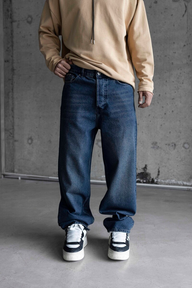 Loose Fit Blue Jeans 16985