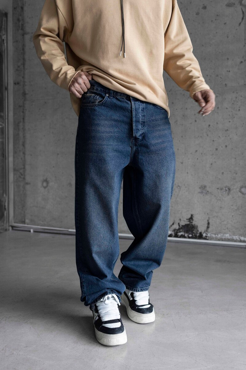 Loose Fit Blue Jeans 16985