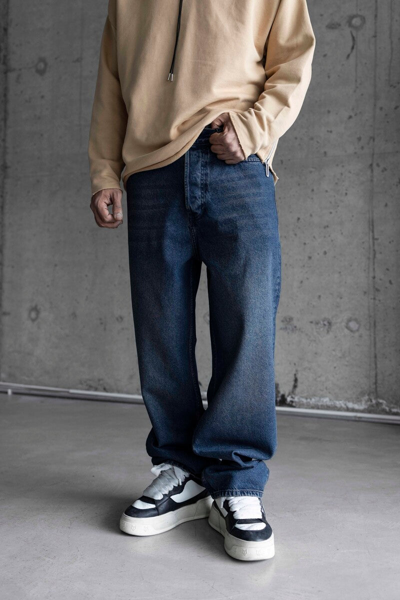 Loose Fit Blue Jeans 16985