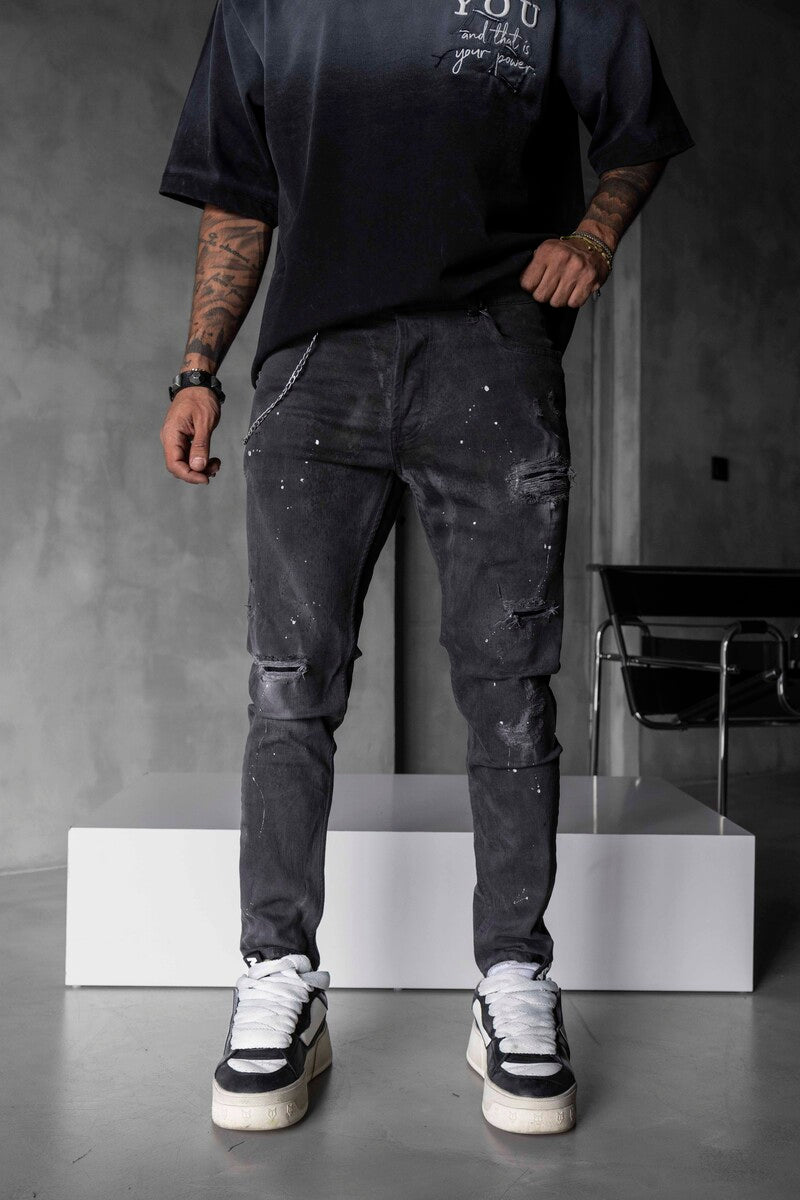 Lux Denim Black Jeans 16161