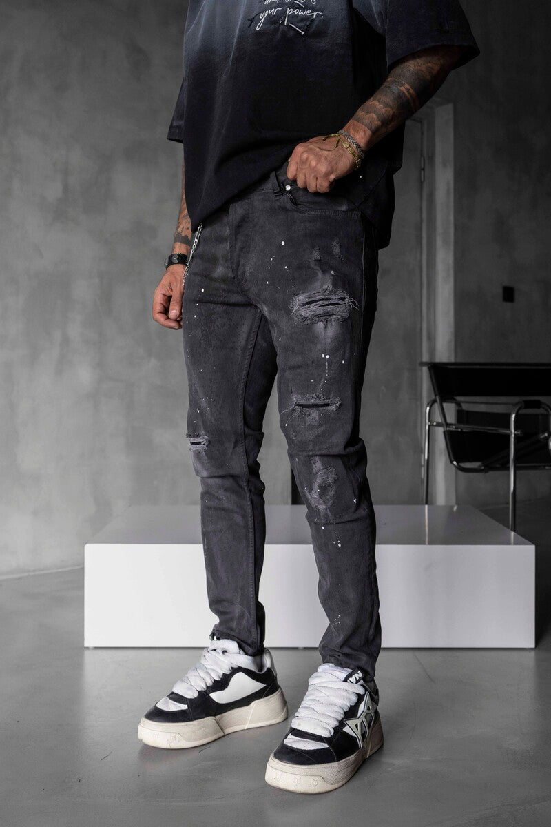 Lux Denim Black Jeans 16161