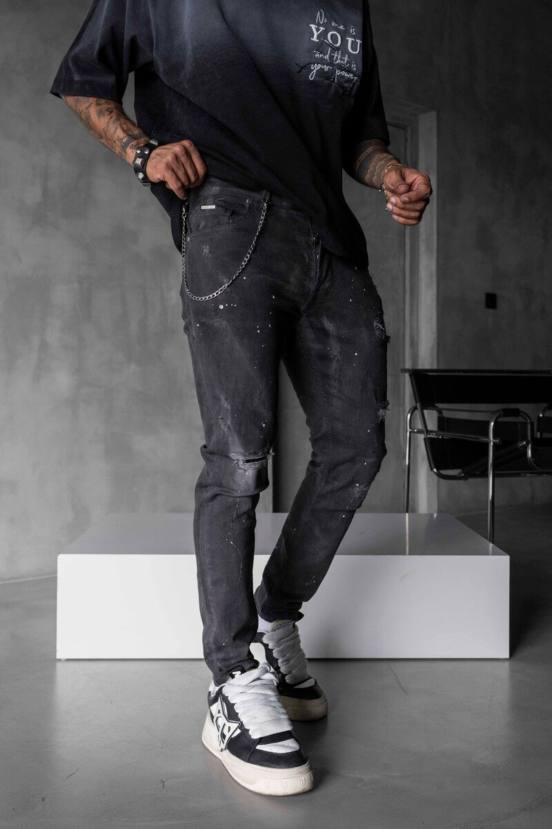 Lux Denim Black Jeans 16161