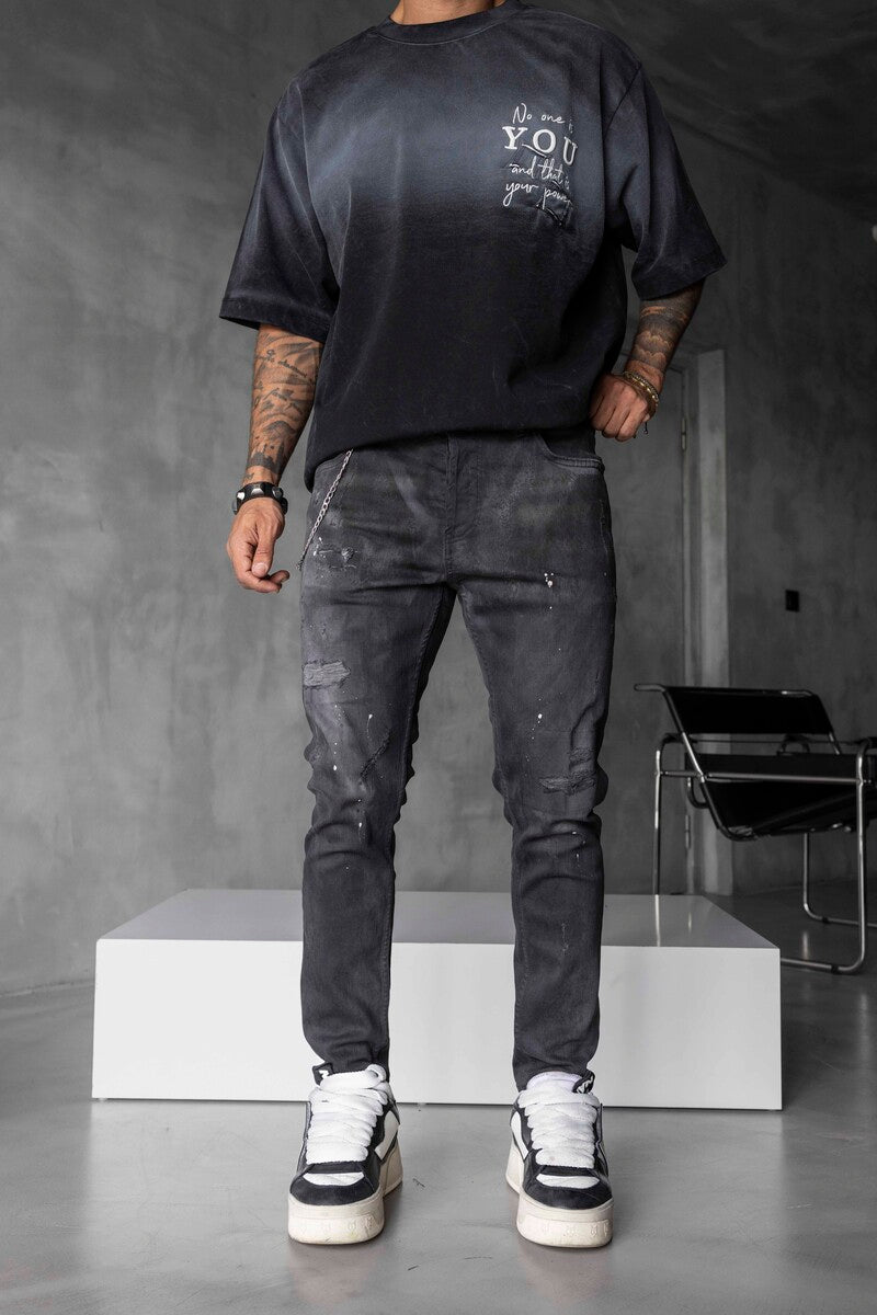 Lux Denim Black Jeans 16166