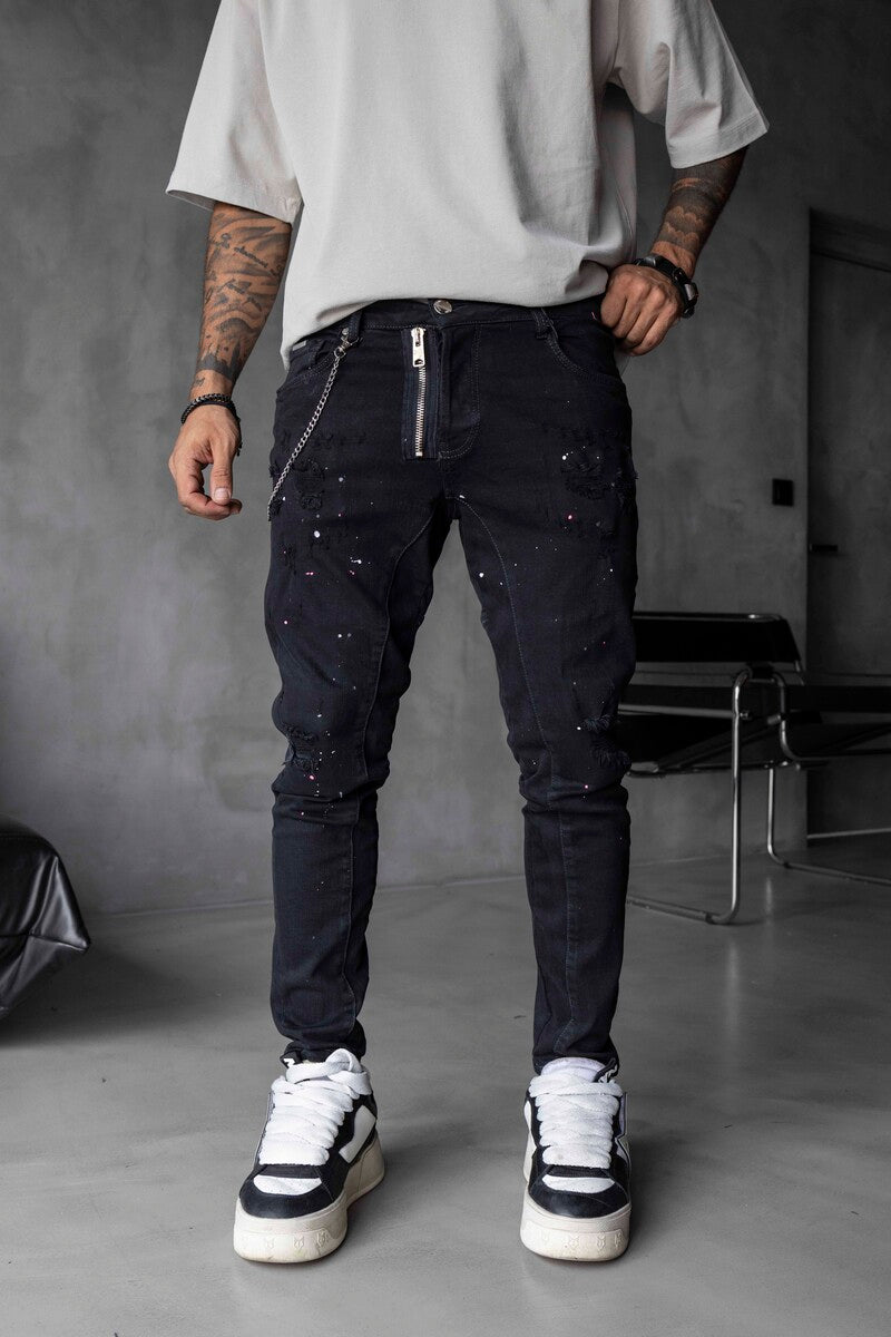 Lux Denim Black Jeans 16172