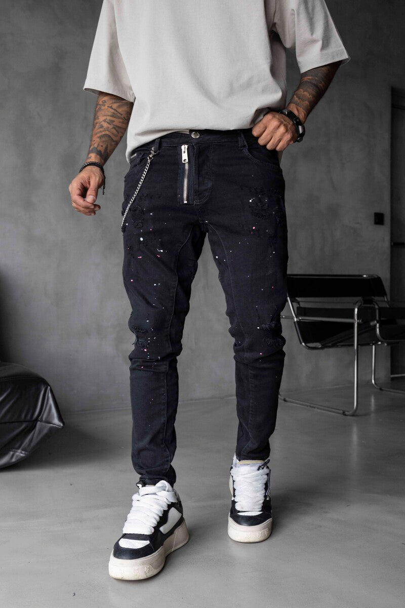 Lux Denim Black Jeans 16172